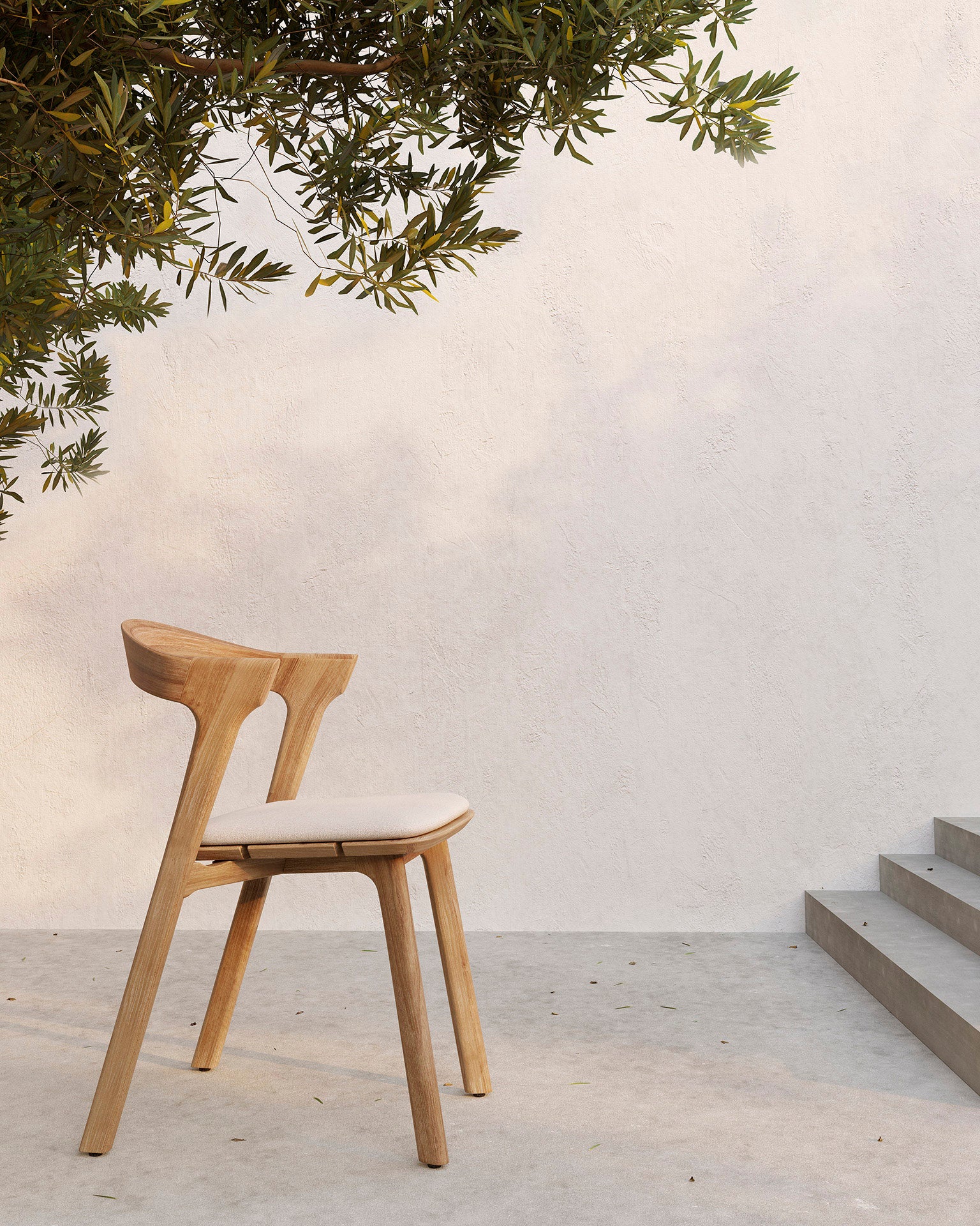 BOK SILLA EXTERIOR OFF WHITE