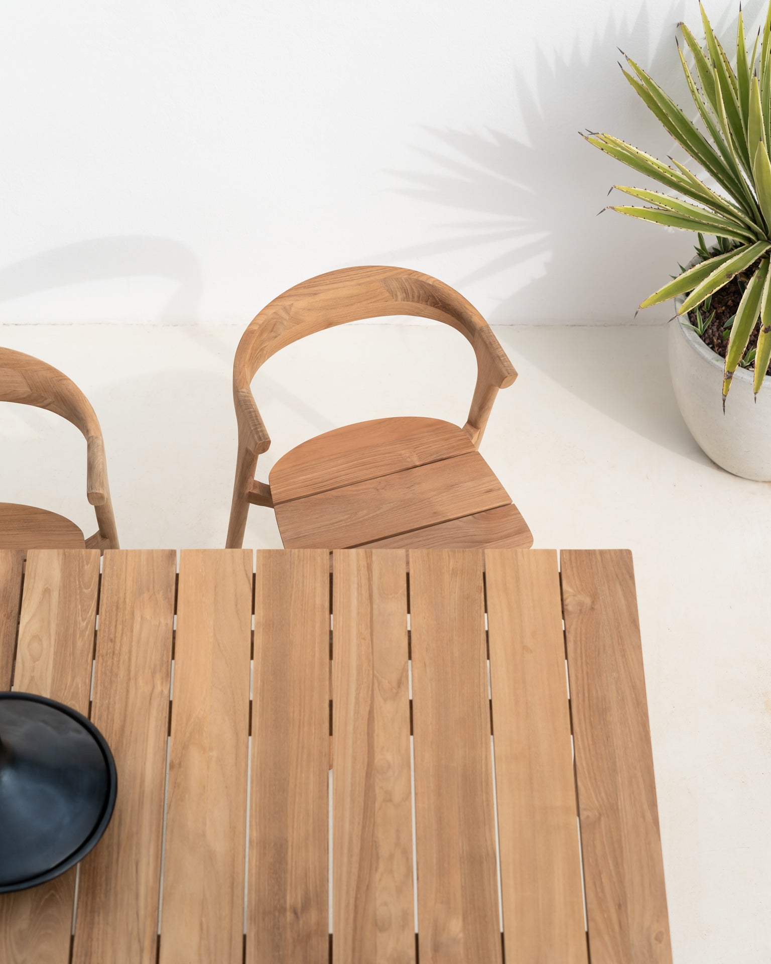 BOK SILLA EXTERIOR TECA