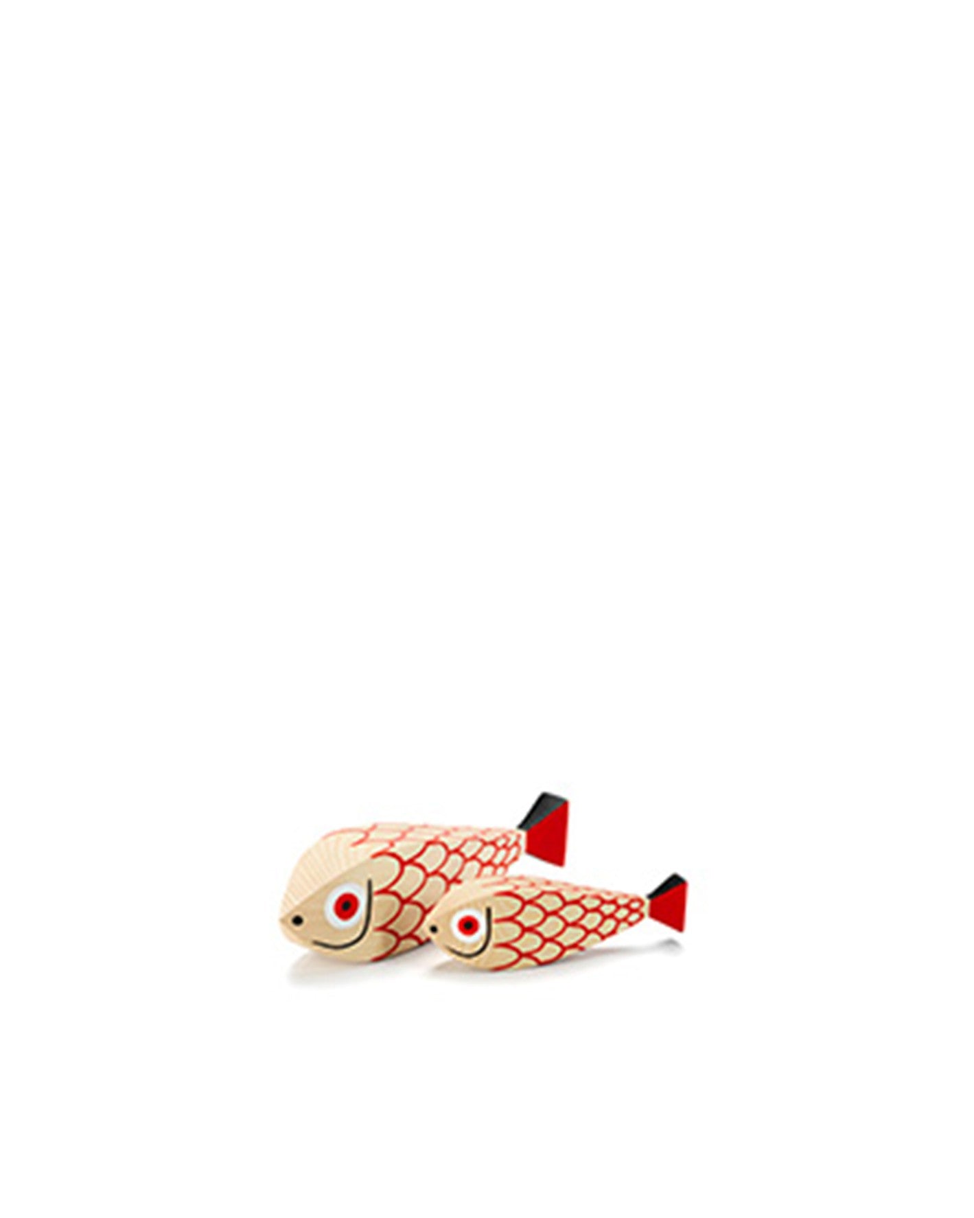 WOODEN DOLL MOTHER FISH & CHILD