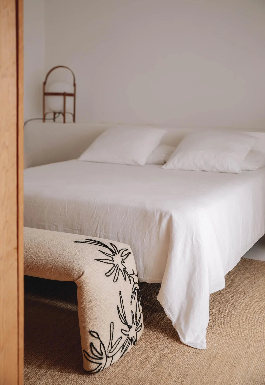 FOLDED BANQUETA M FLOWERS