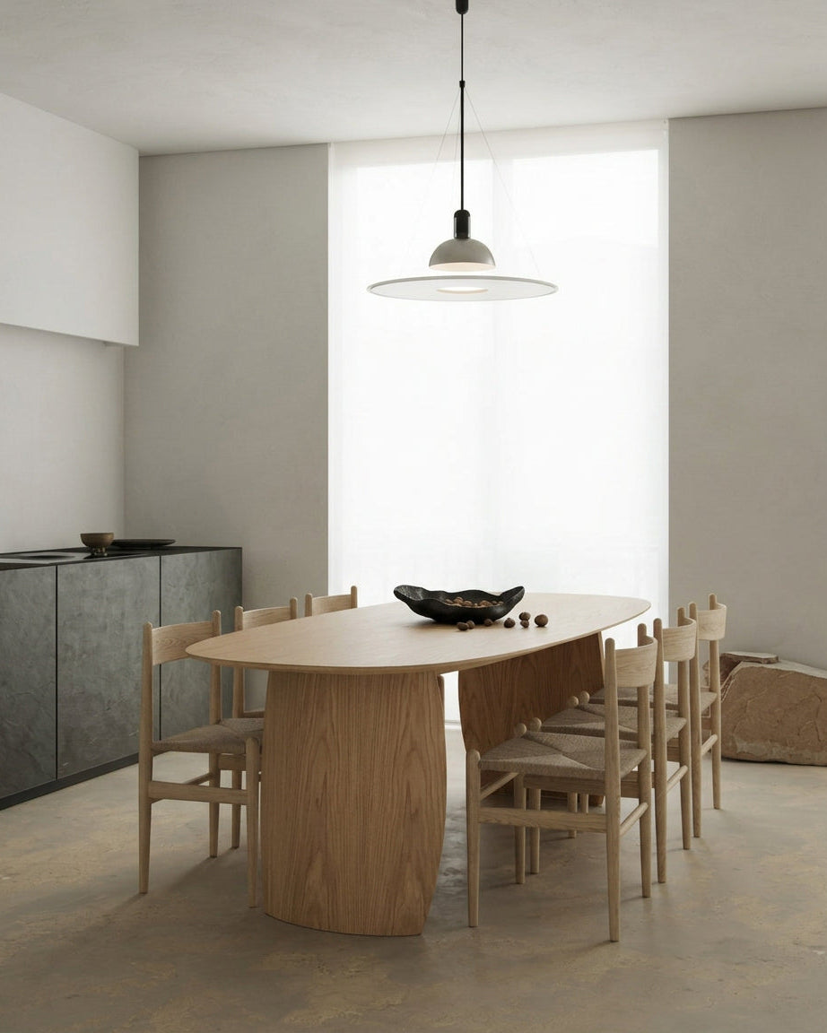 PETAL MESA DE COMEDOR RECTANGULAR ROBLE