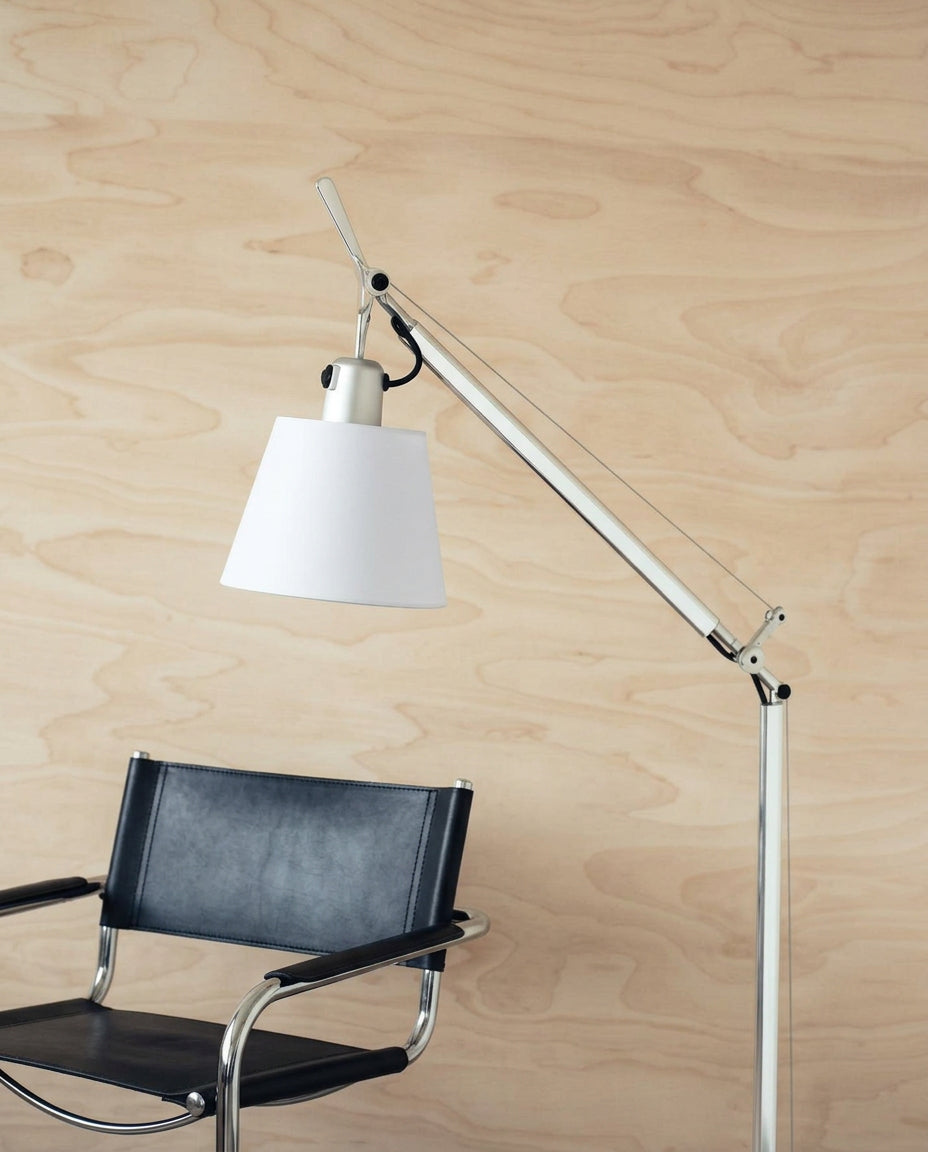 TOLOMEO BASCULANTE READING FLOOR ALUMINIO