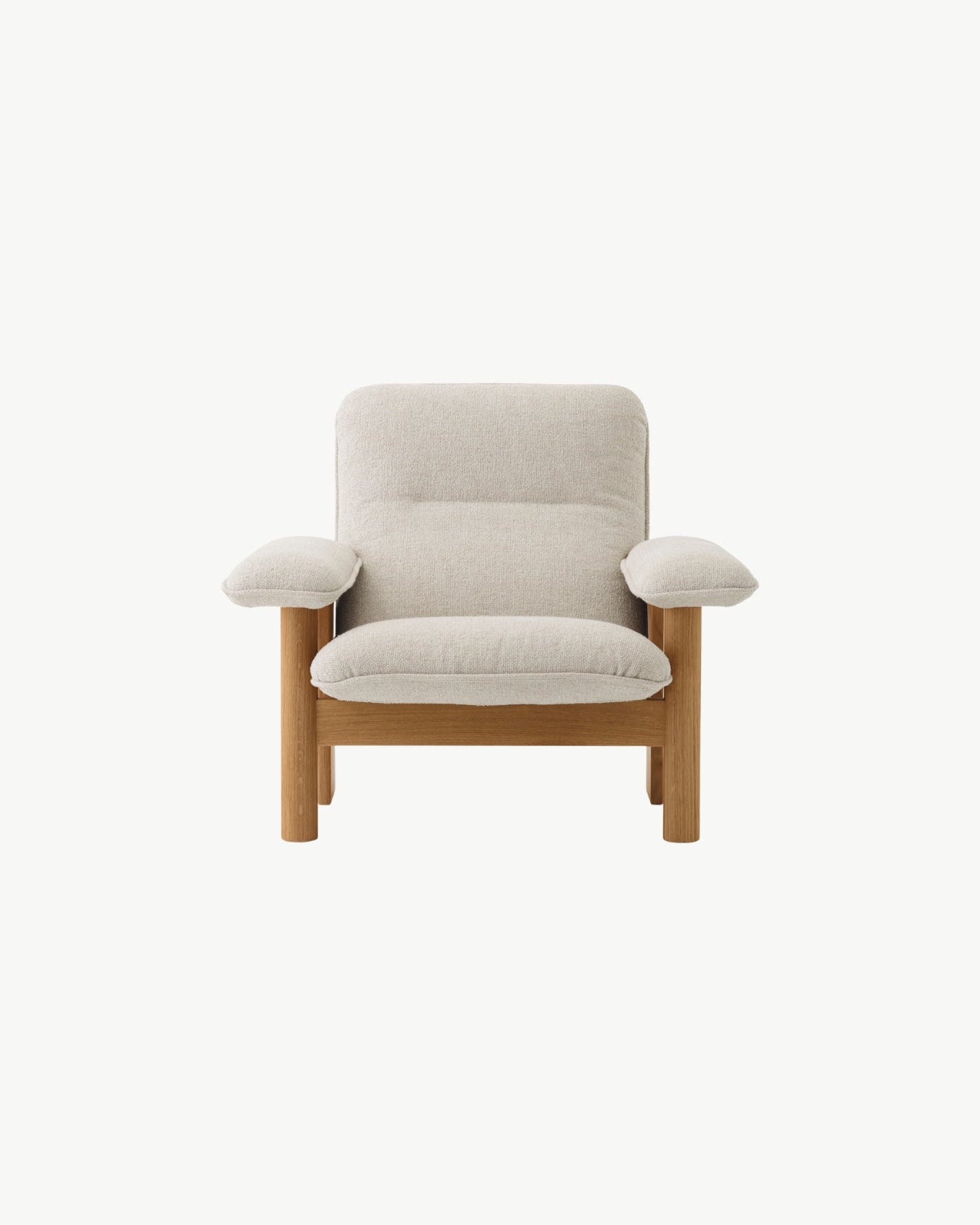 BRASILIA LOUNGE CHAIR ROBLE | LOGAN JASMINE