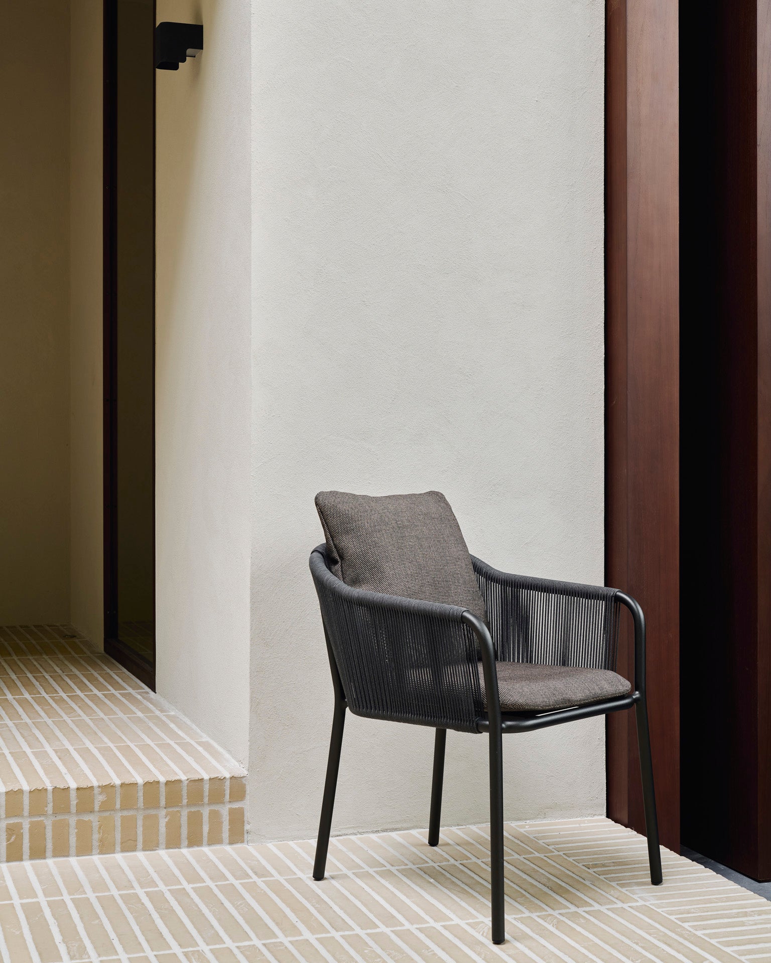CAPITAN SILLA EXTERIOR DARK BRONZE