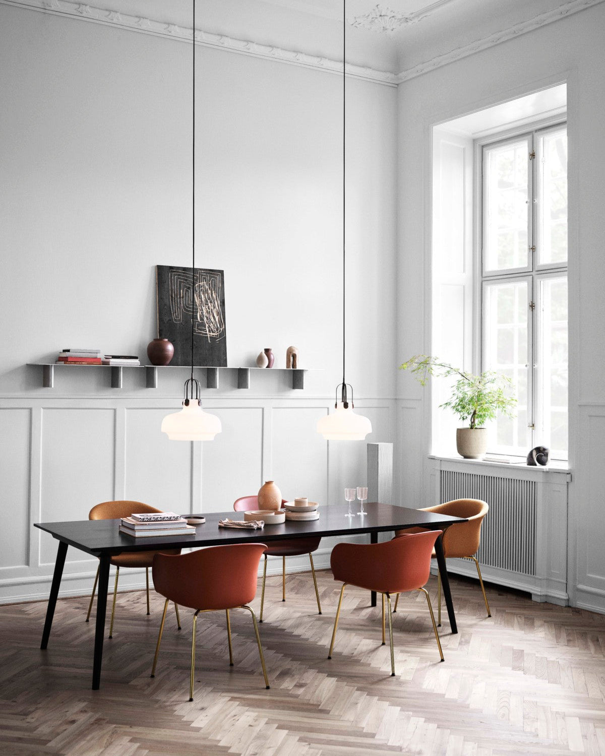 ELEFY JH28 SILLA MARRÓN