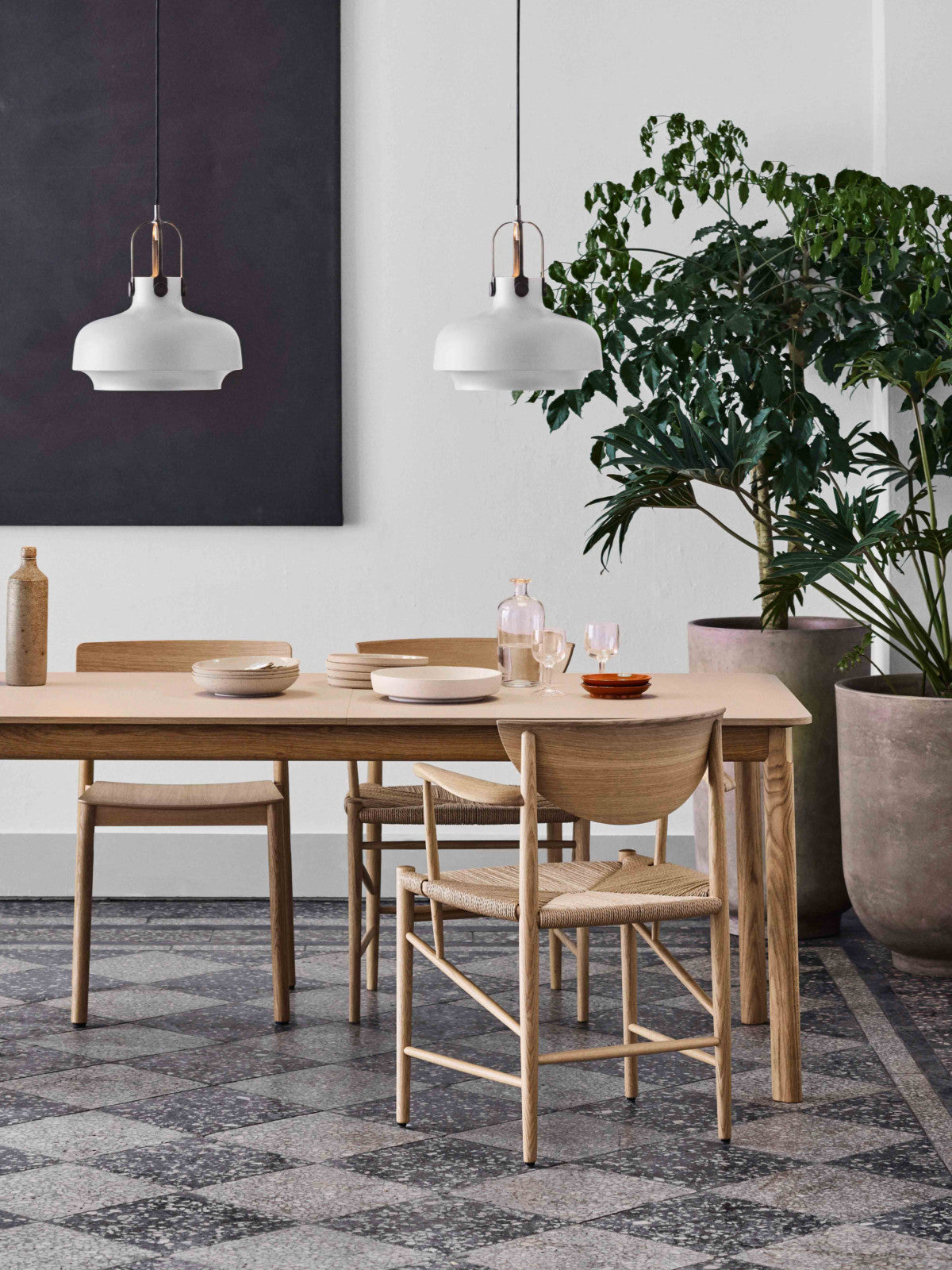 SILLA DRAWN HM4 ROBLE ACEITADO