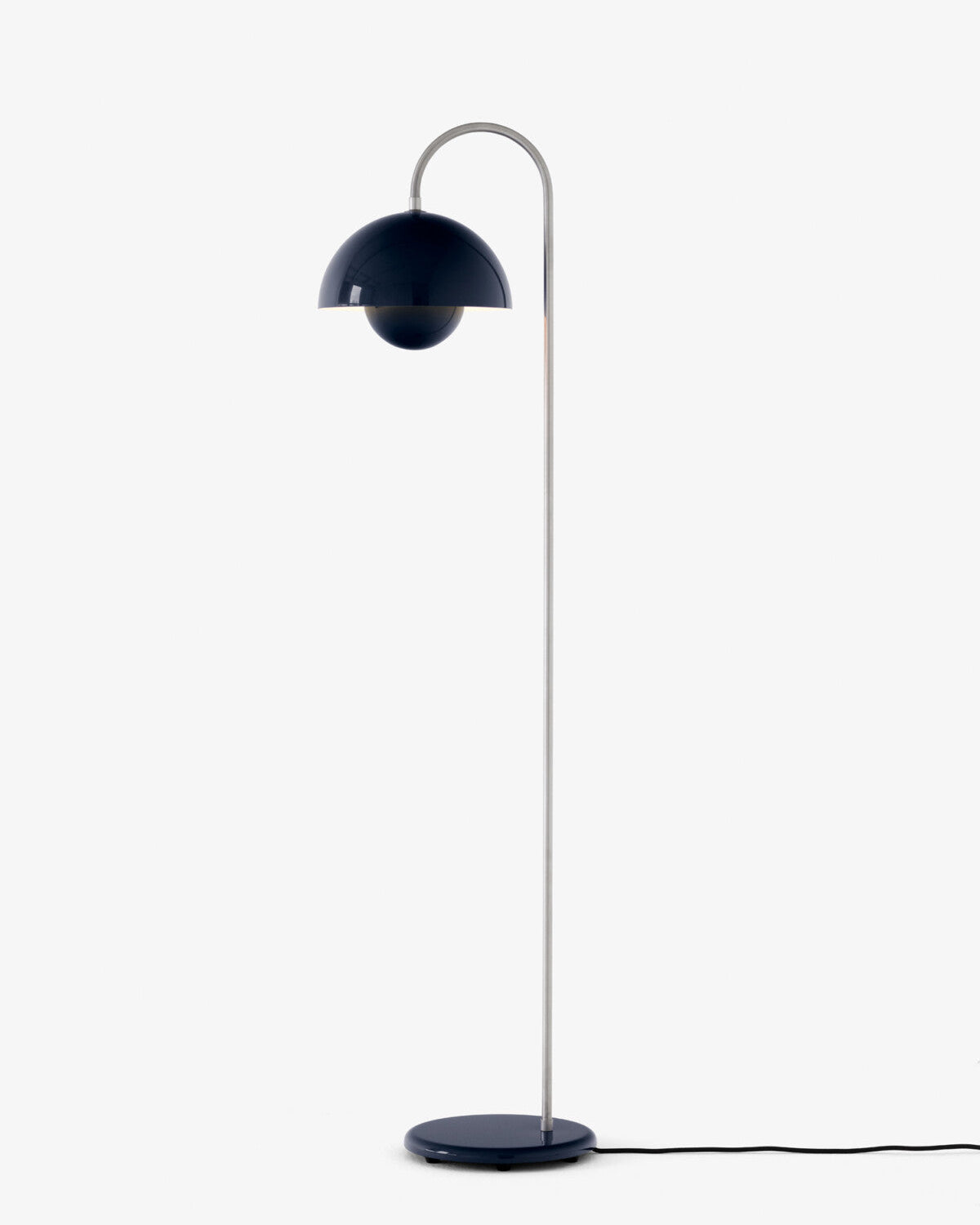FLOWERPOT VP12 LÁMPARA DE PIE STEEL BLUE