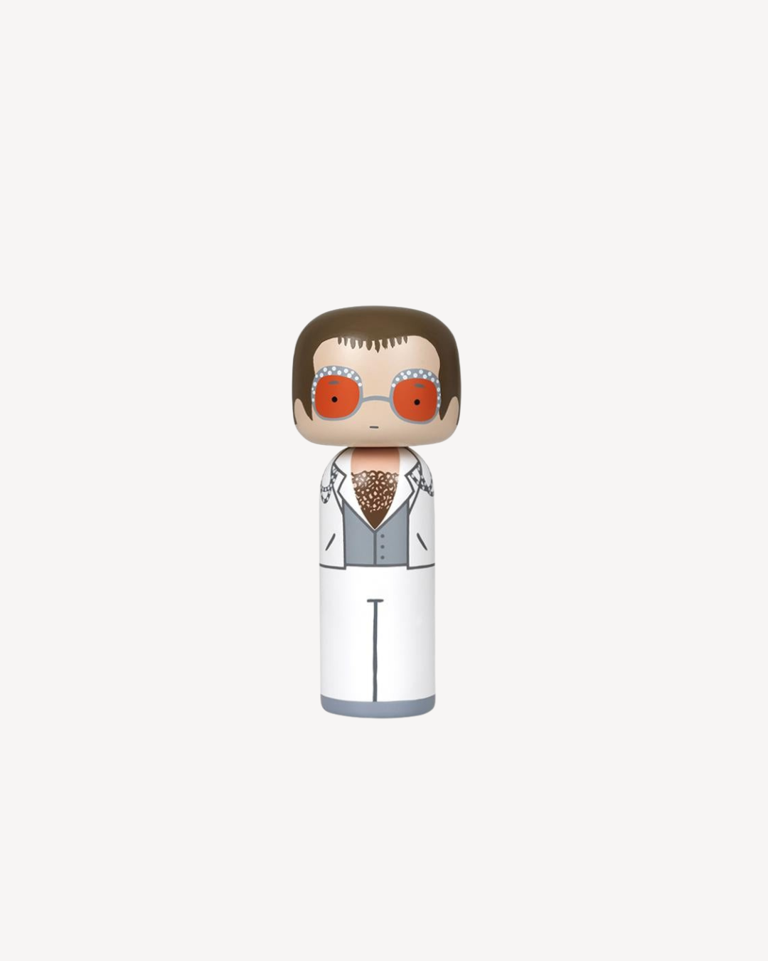 KOKESHI DOLL ELTON WHITE OUTFIT