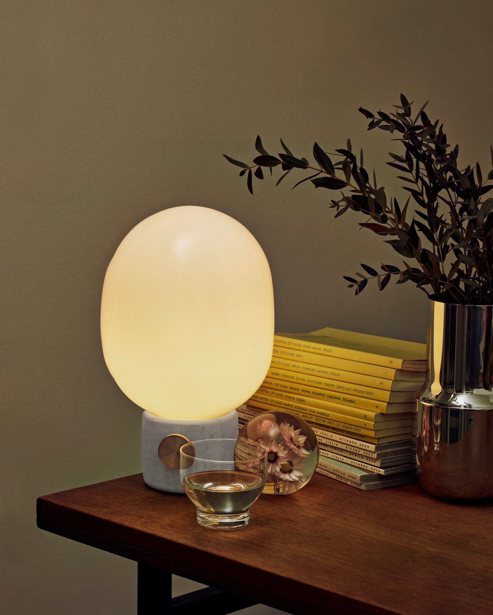JWDA LÁMPARA DE SOBREMESA LIGHT GREY CONCRETE
