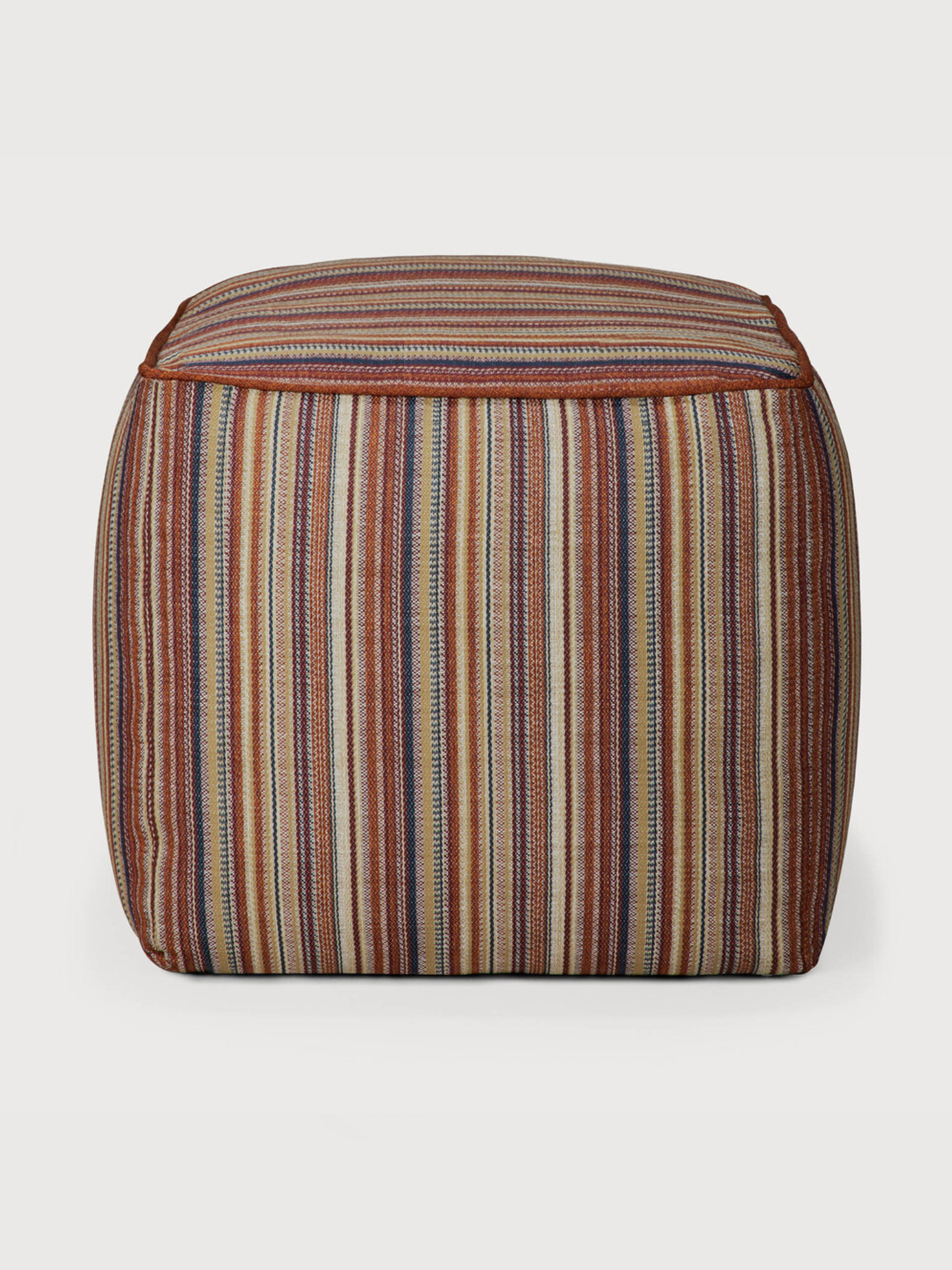 ZAHARA PUFF EXTERIOR TERRA STRIPE