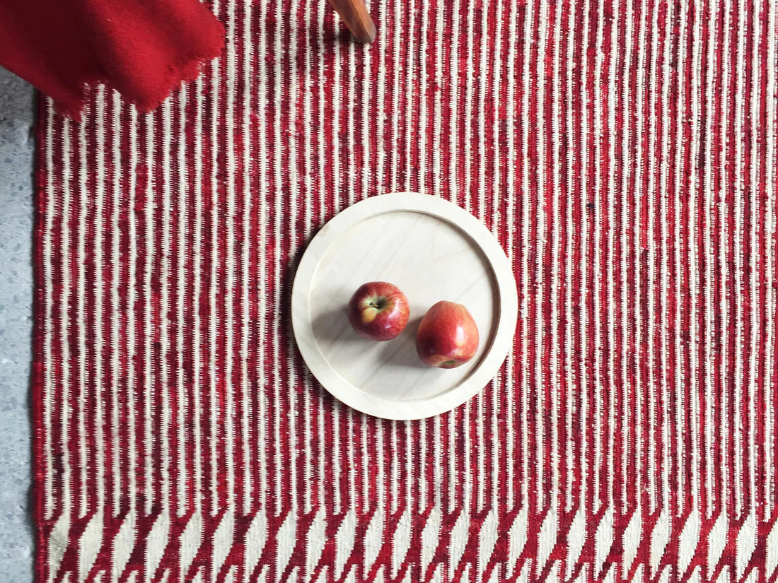 ALFOMBRA BLUR ROJO