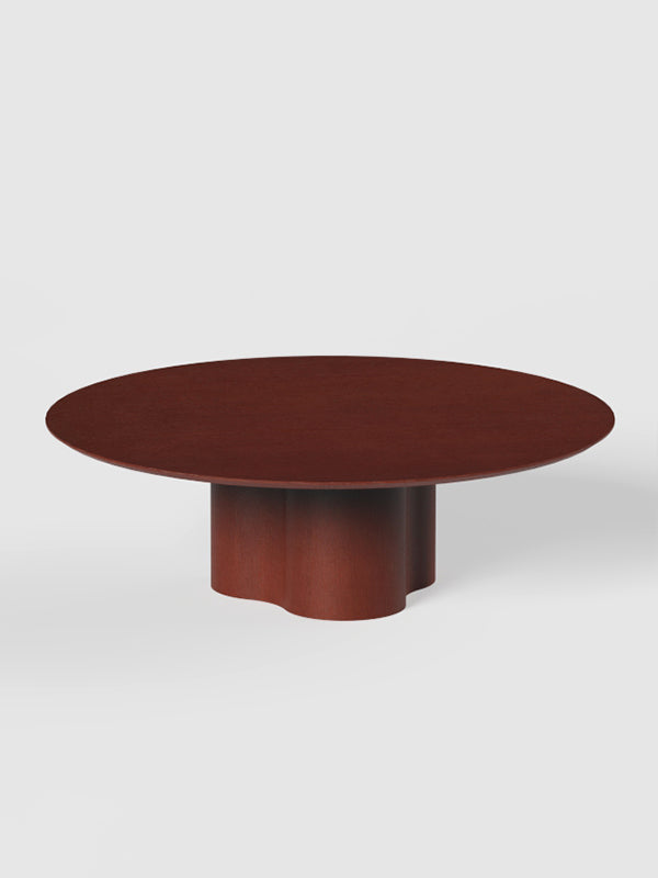 MESA DE CENTRO STELLA ROBLE BURDEOS