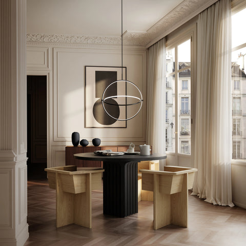 BRUTUS DINING CHAIR ROBLE