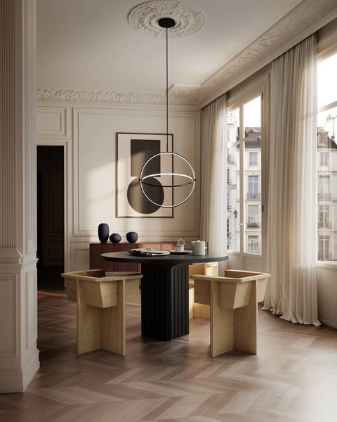 BRUTUS DINING CHAIR ROBLE