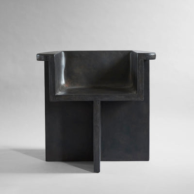 BRUTUS DINING CHAIR COFFEE