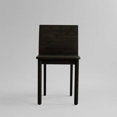 BRUTUS SLIM DINING CHAIR CAFÉ OSCURO