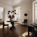 BRUTUS SLIM DINING CHAIR CAFÉ OSCURO