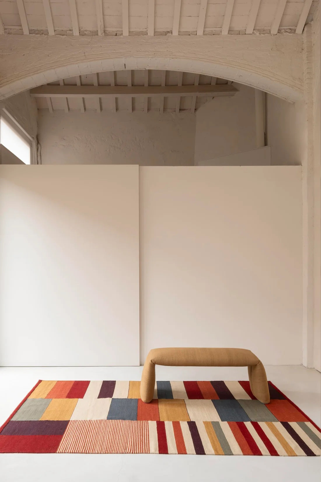 FOLDED BANQUETA M CARAMEL