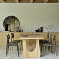 GEOMETRIC MESA DE COMEDOR RECTANGULAR ROBLE