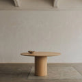 ARI ROUND MESA DE COMEDOR ROBLE