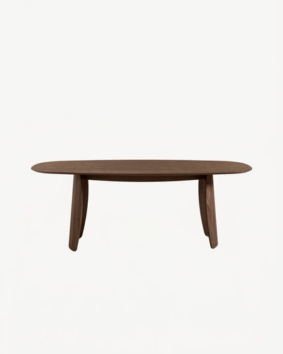 PETAL MESA DE COMEDOR RECTANGULAR NOGAL