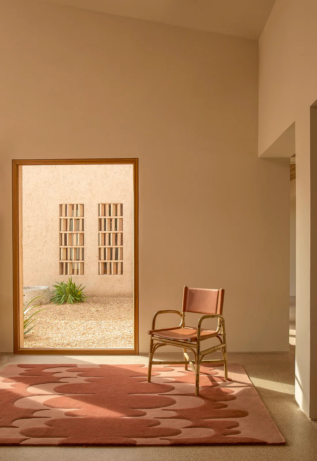 ALFOMBRA LUCIA EAMES™ ECHO TERRACOTTA