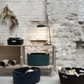 RESTORE BASKET DARK GREEN