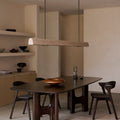 FLOW MESA DE COMEDOR CAOBA