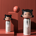 KOKESHI DOLL BASQUIAT THREE—POINT—CROWN