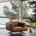 INLAND AV21 SILLÓN CUERO COGNAC