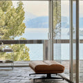 POUF INLAND AV32 COGNAC