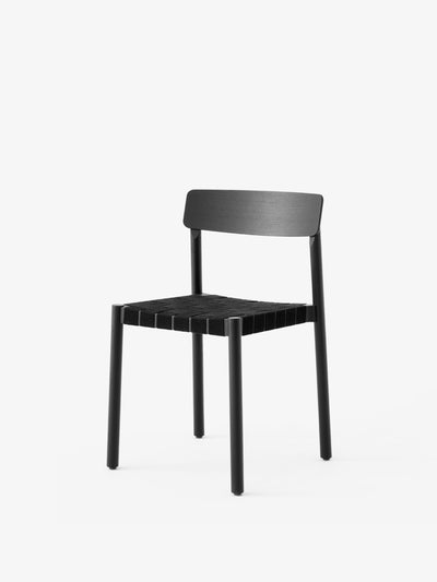SILLA BETTY TK1 NEGRO CON LINO NEGRO