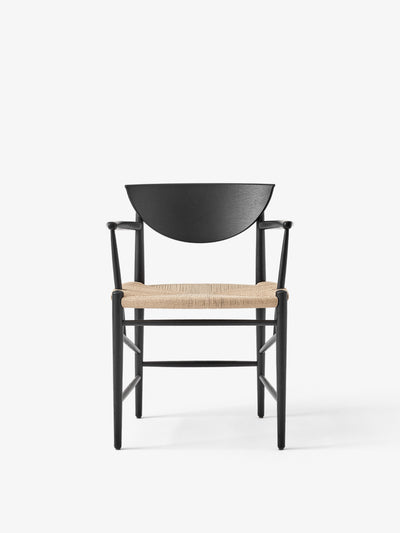 SILLA DRAWN HM4 ROBLE LACADO NEGRO