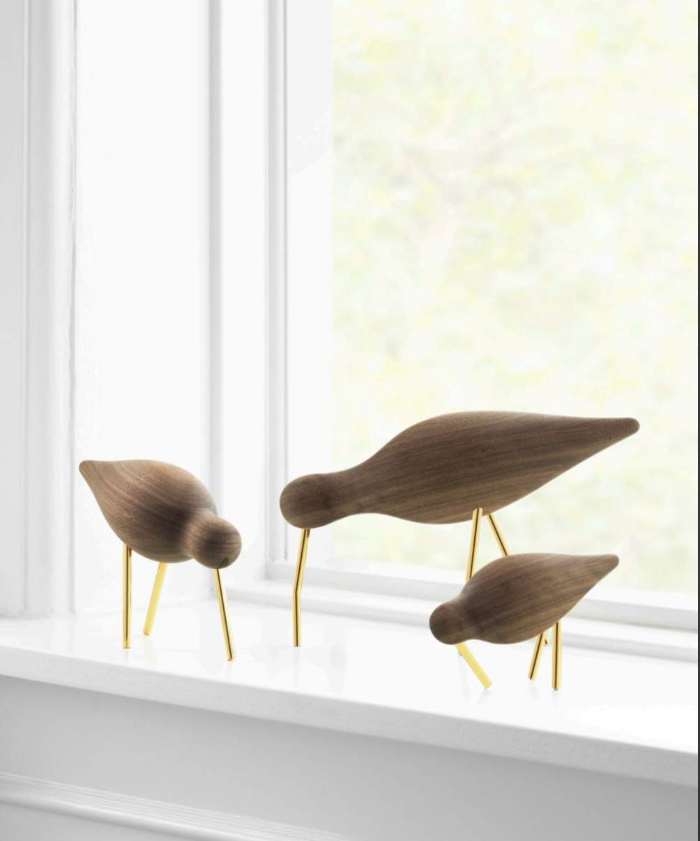 SHORE BIRD WALNUT BRASS