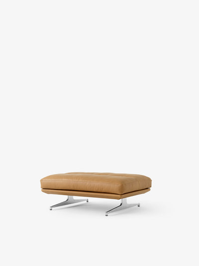 POUF INLAND AV32 COGNAC