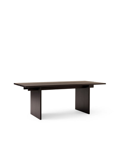 ITA MESA DE COMEDOR ROBLE TEÑIDO OSCURO