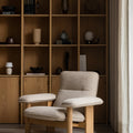 BRASILIA LOUNGE CHAIR ROBLE | LOGAN JASMINE