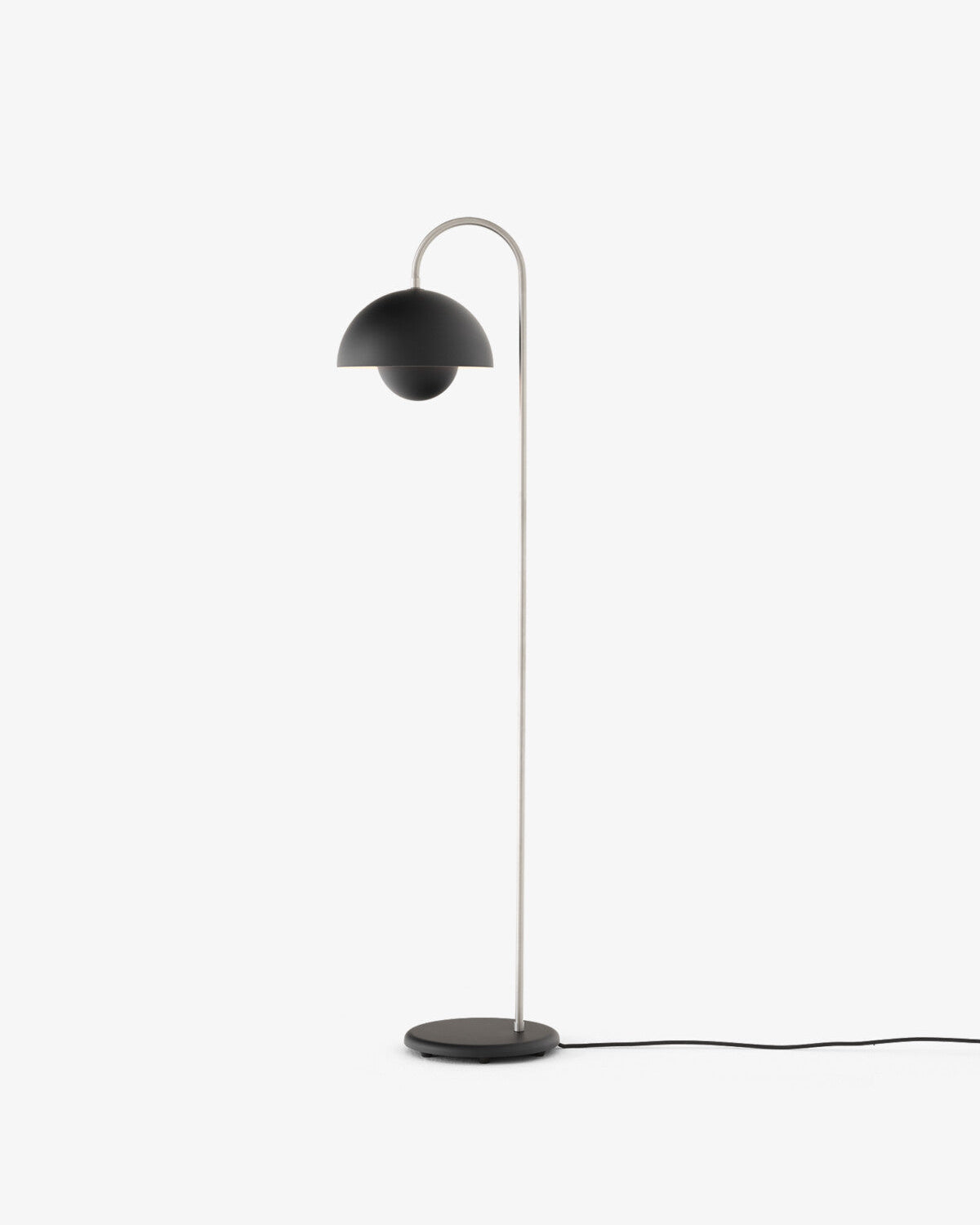 FLOWERPOT VP12 LÁMPARA DE PIE MATT BLACK
