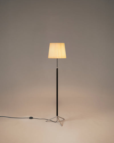 PIE DE SALÓN G3 LÁMPARA DE PIE CINTA EN CRUDO