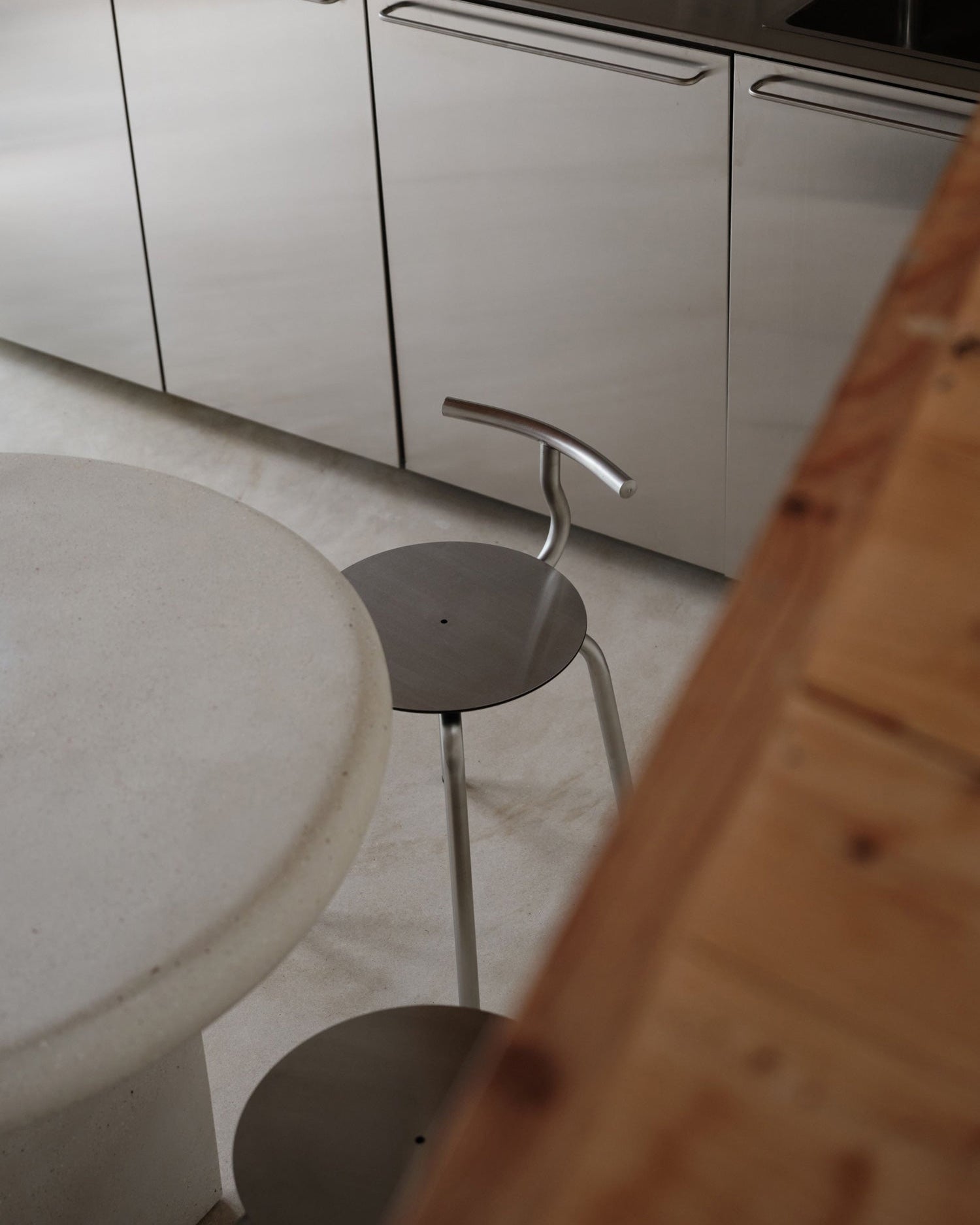 TAM INOX TABURETE H65