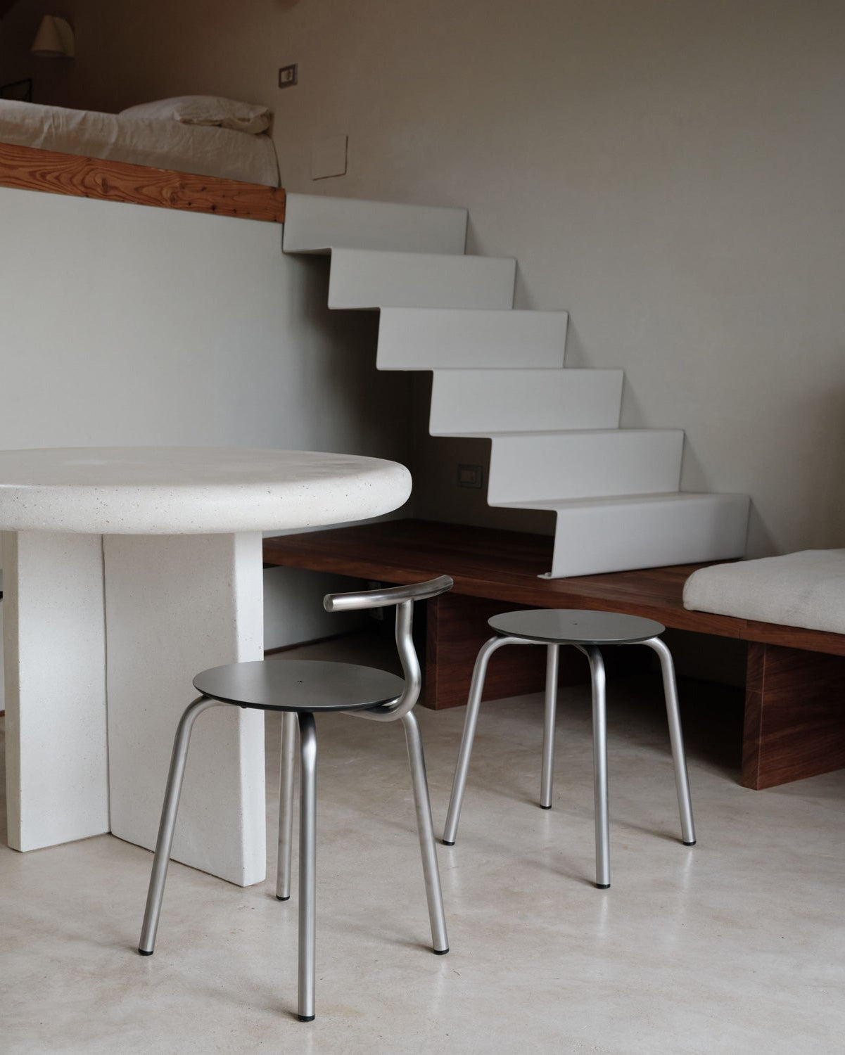 TAM INOX TABURETE H45