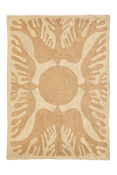 ALFOMBRA LUCIA EAMES™ SUNBIRDS NATURAL