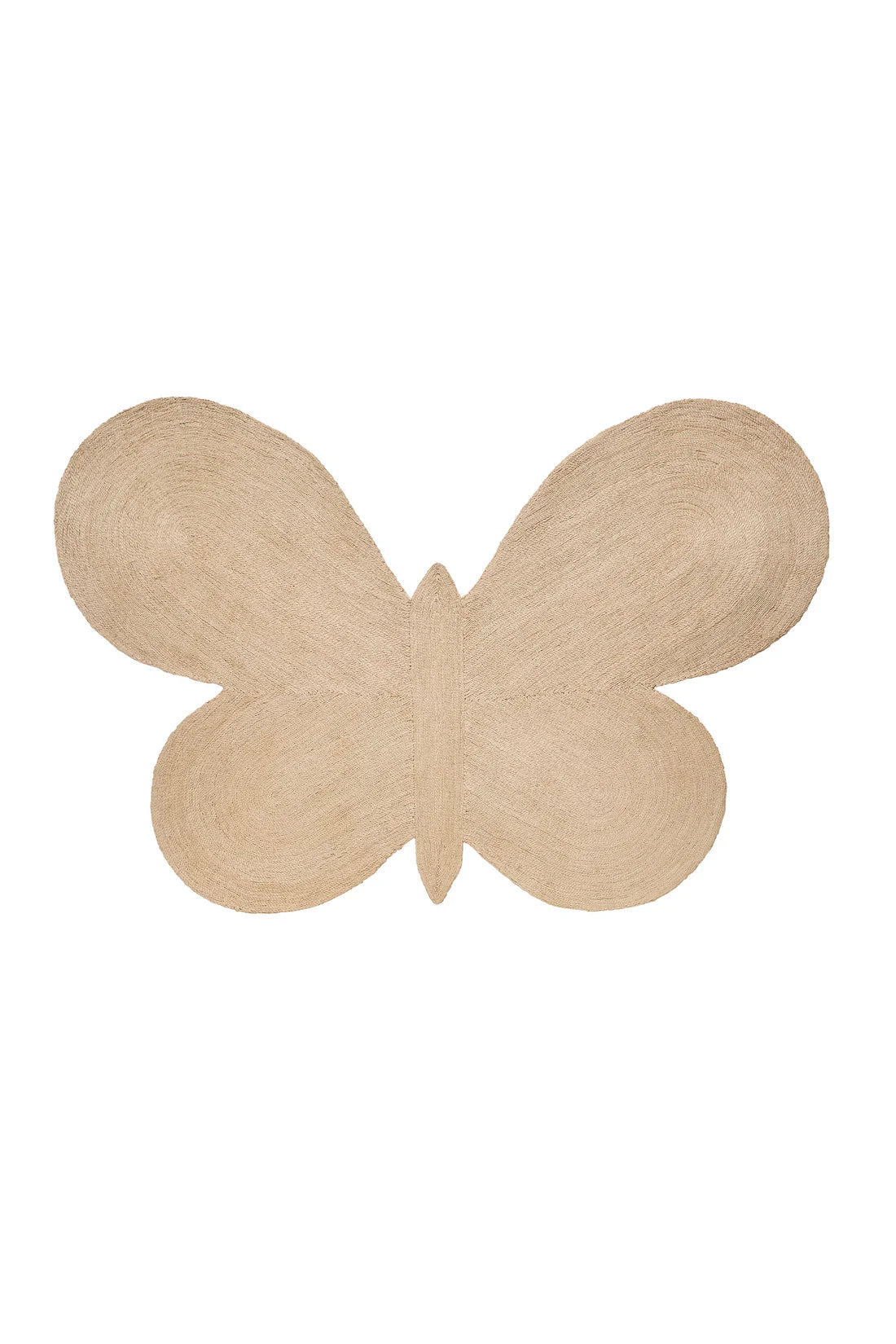 ALFOMBRA LUCIA EAMES™ BUTTERFLY JUTE NATURAL