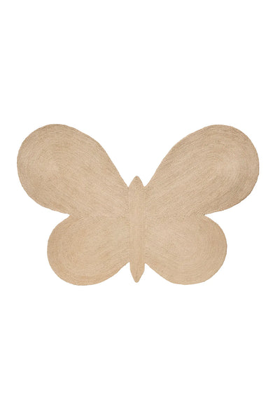 ALFOMBRA LUCIA EAMES™ BUTTERFLY JUTE NATURAL