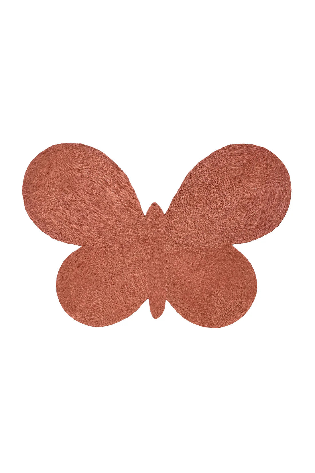 ALFOMBRA LUCIA EAMES™ BUTTERFLY JUTE TERRACOTTA