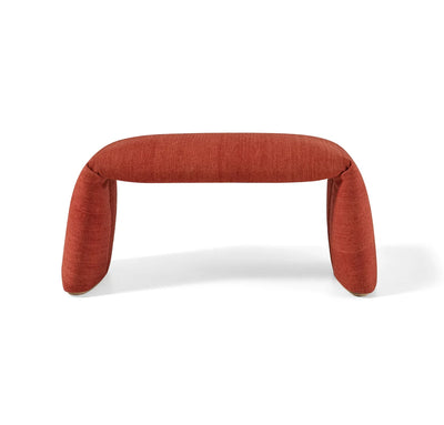 FOLDED BANQUETA M SAFFRON RED