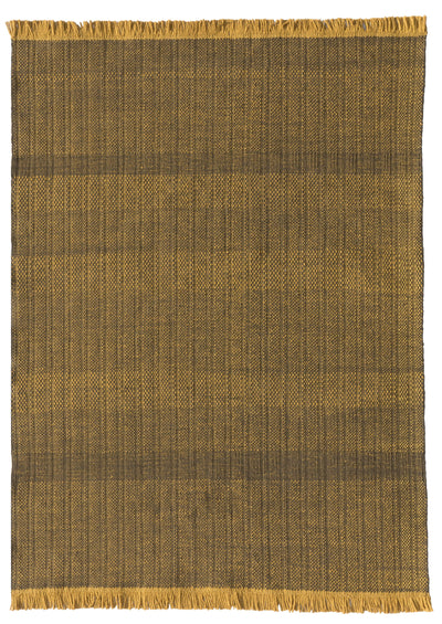 ALFOMBRA TRES TEXTURE OUTDOOR MOSTAZA
