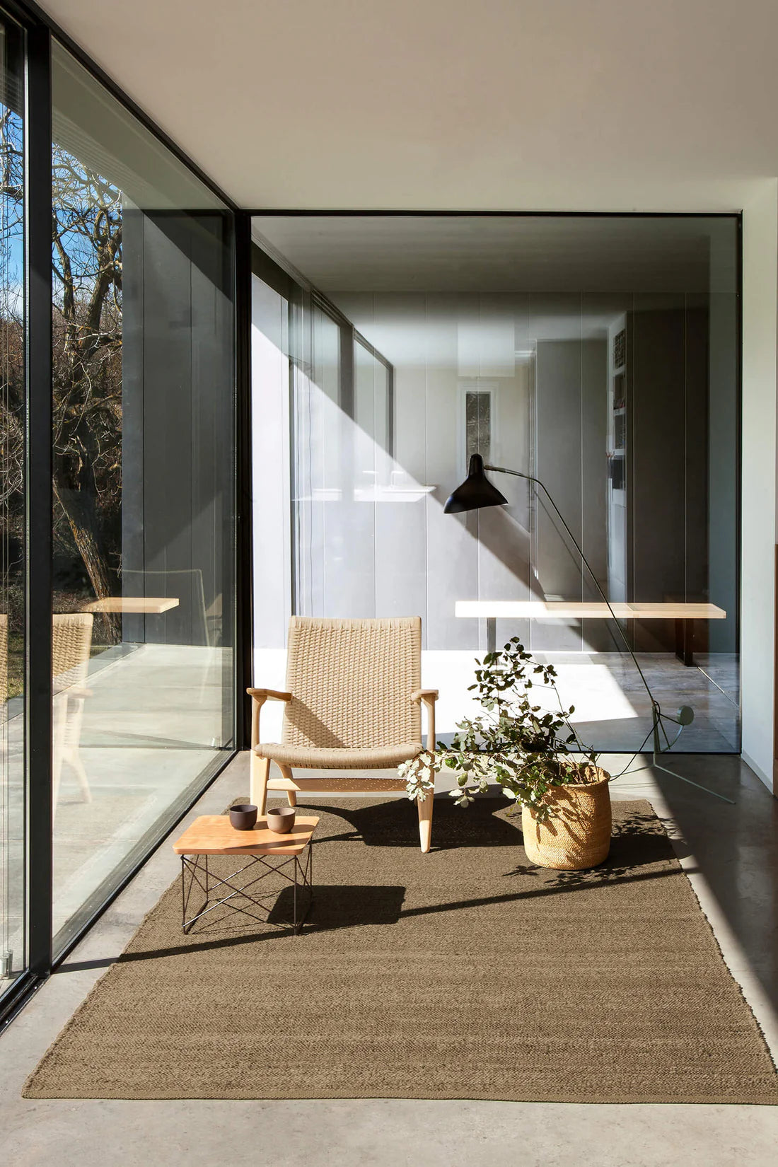 ALFOMBRA HERB MARRON