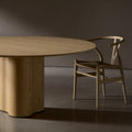 STELLA MESA DE COMEDOR FRESNO NATURAL